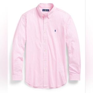 Ralph Lauren Men's Custom Fit Cotton Button Down Shirt. M NWT